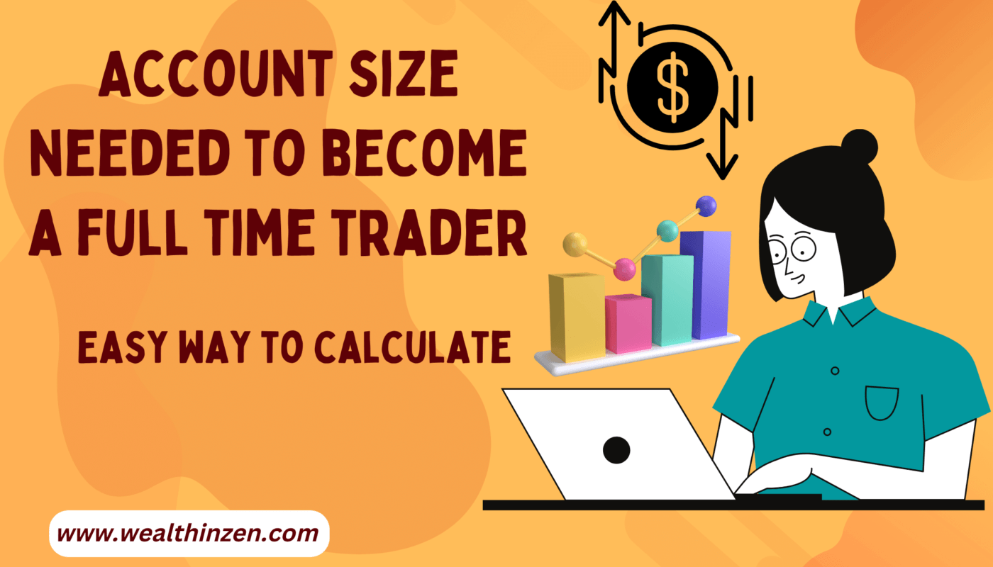 This article explains how one should calculate the account size needed to become a full time trader