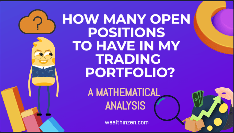This article explains how having a concentrated or less diversified portfolio in positional trading has a bigger impact in returns